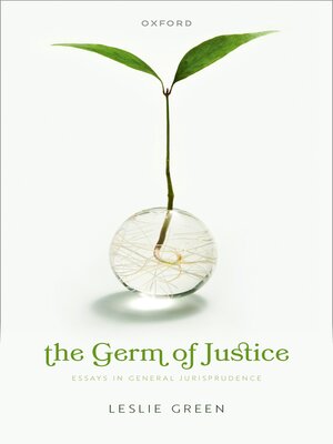 cover image of The Germ of Justice